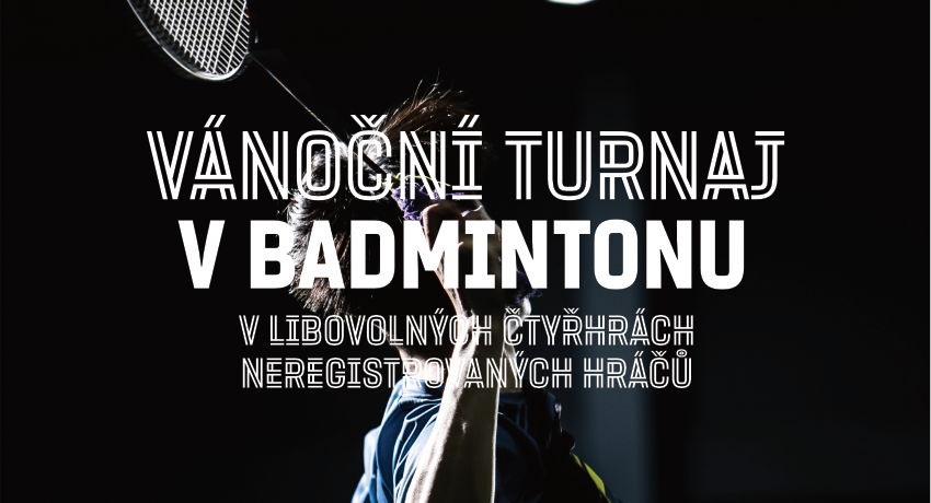 Ikona - vanoční turnaj v badmintonu Kačice